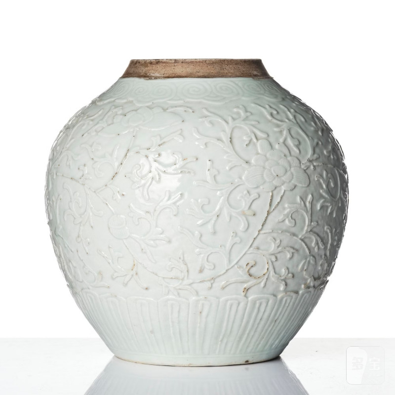 A blanc de chine jar, - 图3